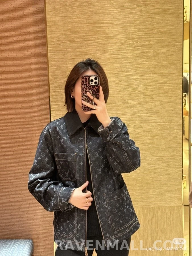 루이비통 루이비통 그라데이션 모노그램 데님 자켓 상세 이미지
