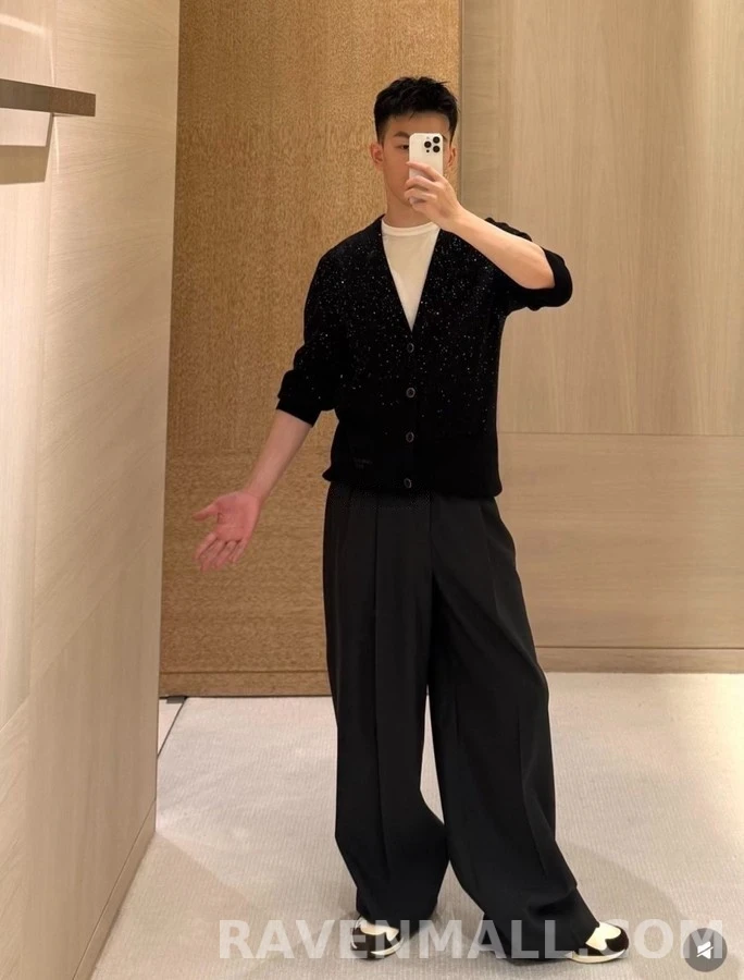 루이비통 루이비통 그라데이션 스팽글 가디건 상세 이미지