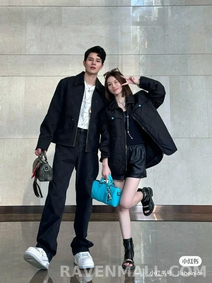 루이비통 루이비통 다미에 자카드 워싱 데님 팬츠 상세 이미지