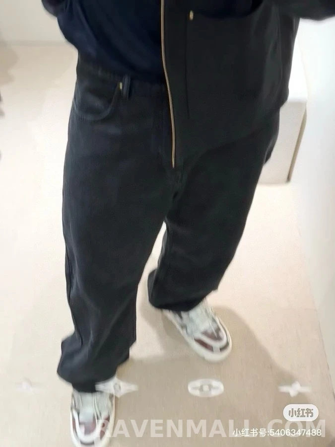 루이비통 루이비통 다미에 자카드 워싱 데님 팬츠 상세 이미지