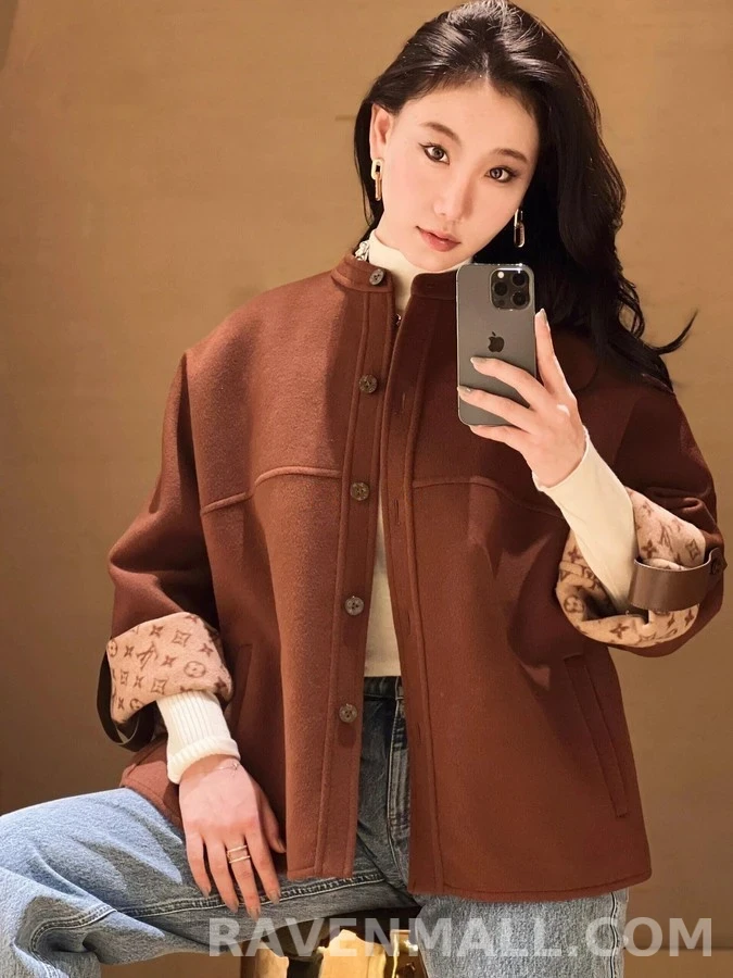 루이비통 루이비통 더블페이스 울 코트 상세 이미지