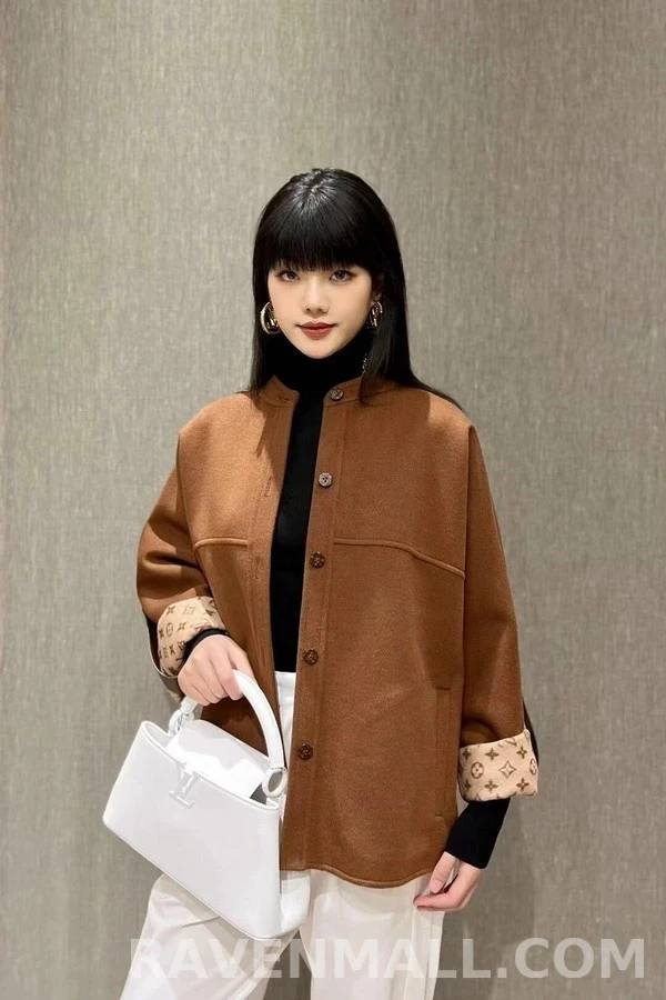 루이비통 루이비통 더블페이스 울 코트 상세 이미지