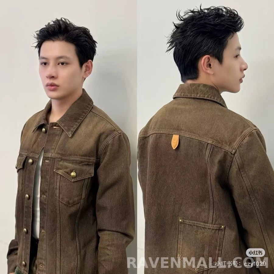 루이비통 루이비통 데님 트러커 셔츠 상세 이미지