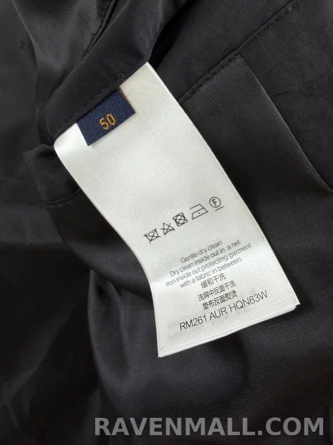 루이비통 루이비통 레더 태그 워크 자켓 상세 이미지