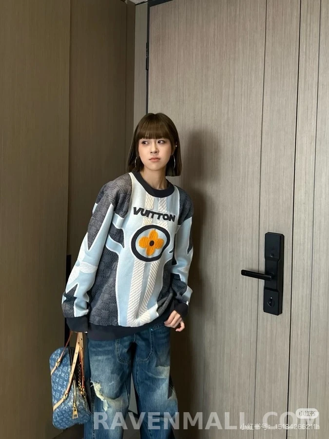 루이비통 루이비통 레이싱 퀼팅 니트 상세 이미지