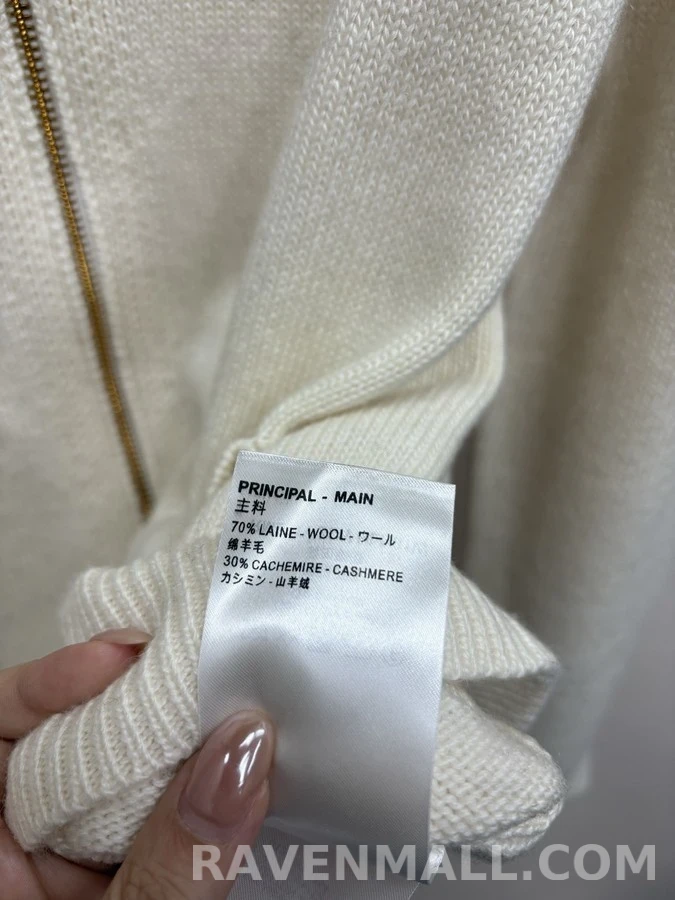루이비통 루이비통 레터링 숄카라 가디건 상세 이미지