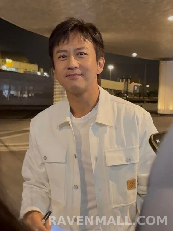 루이비통 루이비통 로고 드로스트링 셔츠 재킷 상세 이미지