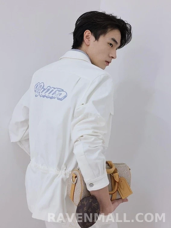 루이비통 루이비통 로고 드로스트링 셔츠 재킷 상세 이미지