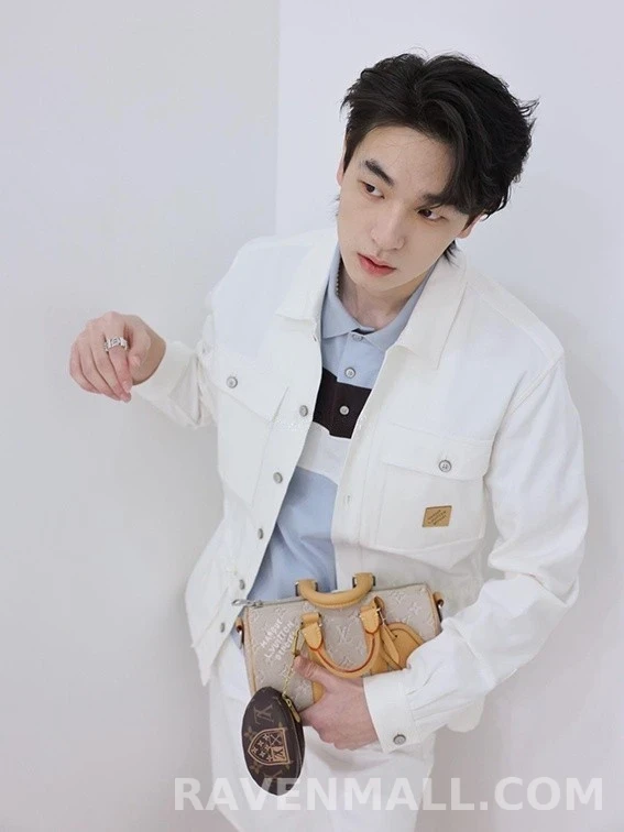 루이비통 루이비통 로고 드로스트링 셔츠 재킷 상세 이미지
