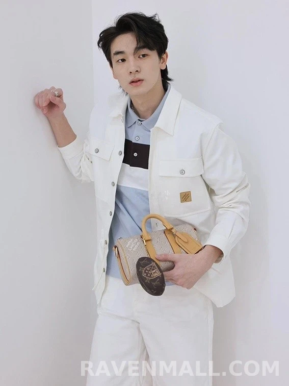 루이비통 루이비통 로고 드로스트링 셔츠 재킷 상세 이미지