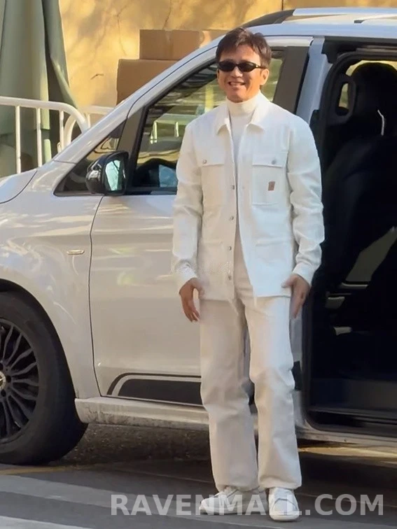 루이비통 루이비통 로고 드로스트링 셔츠 재킷 상세 이미지