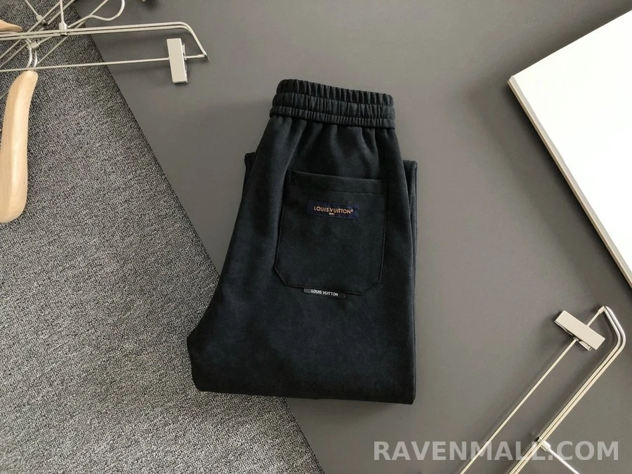 루이비통 루이비통 로고 드로스트링 카고 팬츠 상세 이미지