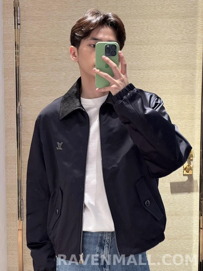 루이비통 루이비통 로고 새틴 리버서블 자켓 상세 이미지