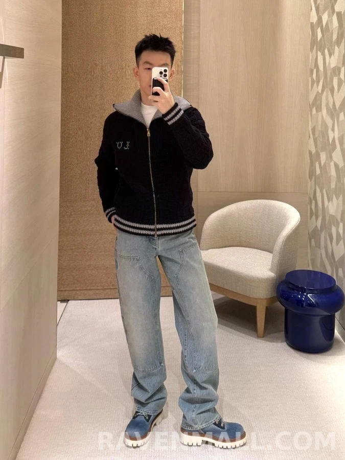 루이비통 루이비통 로고 워크웨어 데님 팬츠 상세 이미지