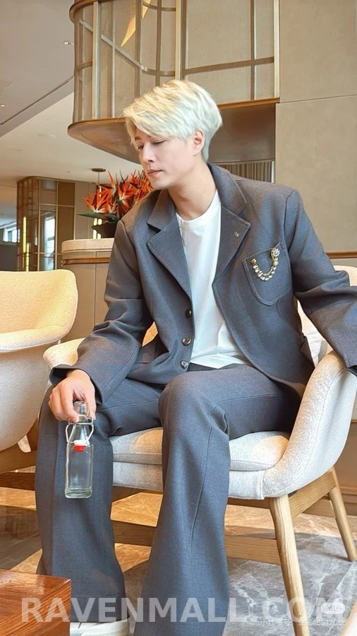 루이비통 루이비통 로고 하드웨어 플레어 팬츠 상세 이미지