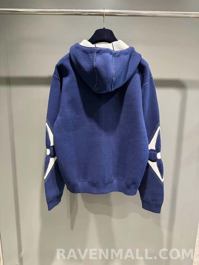 루이비통 루이비통 면 연결 후드 집업 상세 이미지