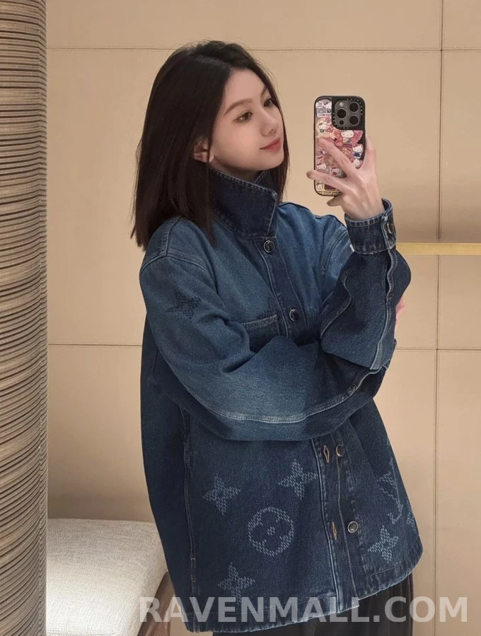 루이비통 루이비통 모노그램 그라데이션 데님 자켓 상세 이미지