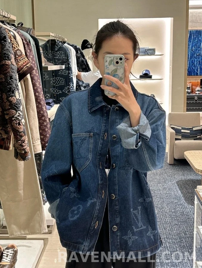 루이비통 루이비통 모노그램 그라데이션 데님 자켓 상세 이미지
