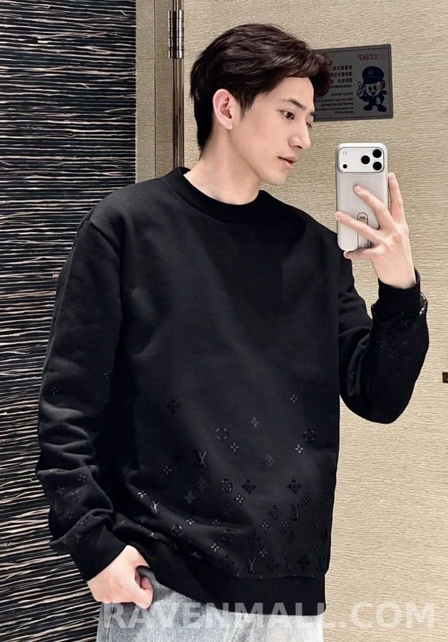 루이비통 루이비통 모노그램 그라데이션 맨투맨 상세 이미지