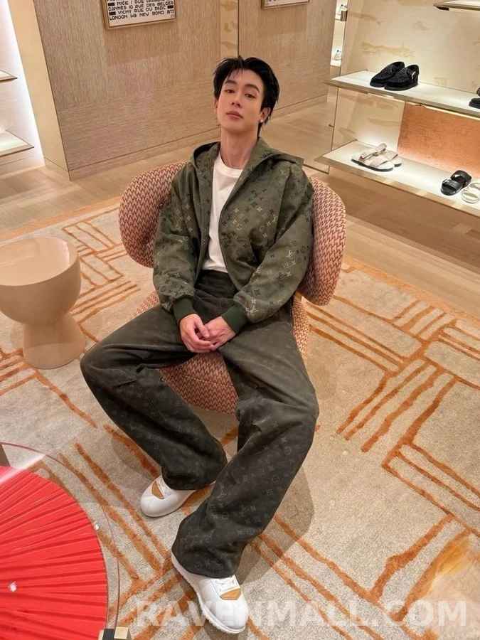 루이비통 루이비통 모노그램 데님 워크 팬츠 상세 이미지