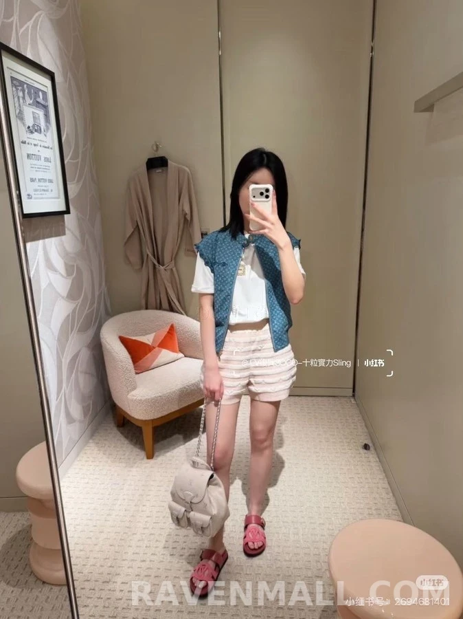루이비통 루이비통 모노그램 데님 자수 베스트 상세 이미지