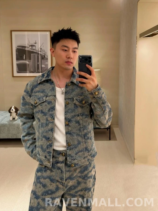 루이비통 루이비통 모노그램 데님 트럭 자켓 상세 이미지