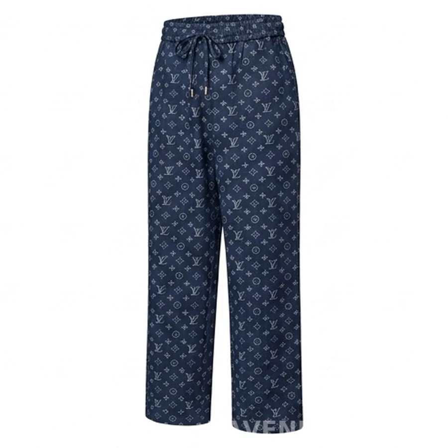 루이비통 루이비통 모노그램 드로스트링 와이드 팬츠 상세 이미지