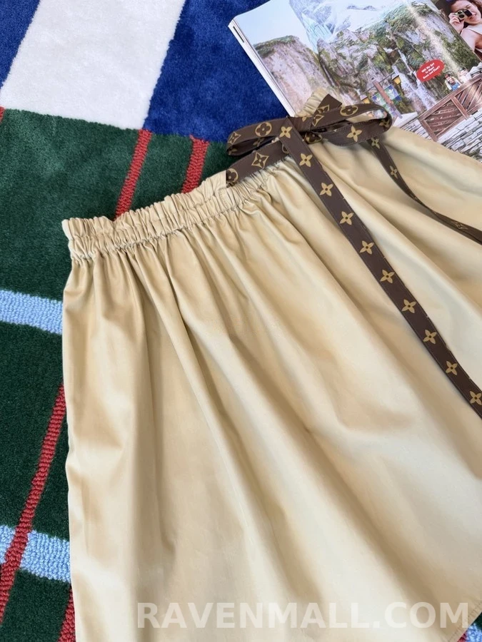루이비통 루이비통 모노그램 리본 스커트 상세 이미지