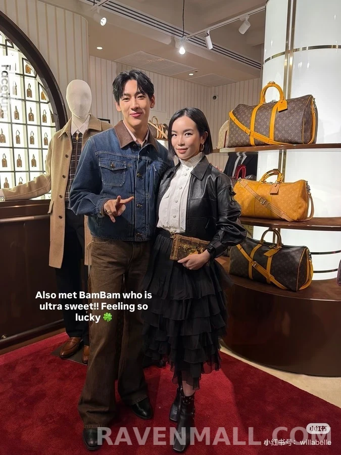 루이비통 루이비통 모노그램 배색 데님 자켓 상세 이미지