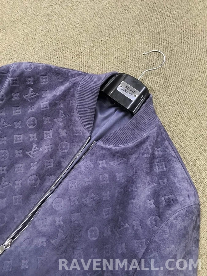 루이비통 루이비통 모노그램 스웨이드 자켓 상세 이미지