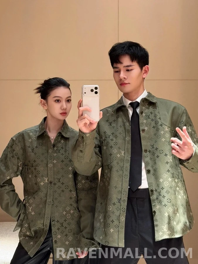 루이비통 루이비통 모노그램 워크웨어 셔츠 상세 이미지