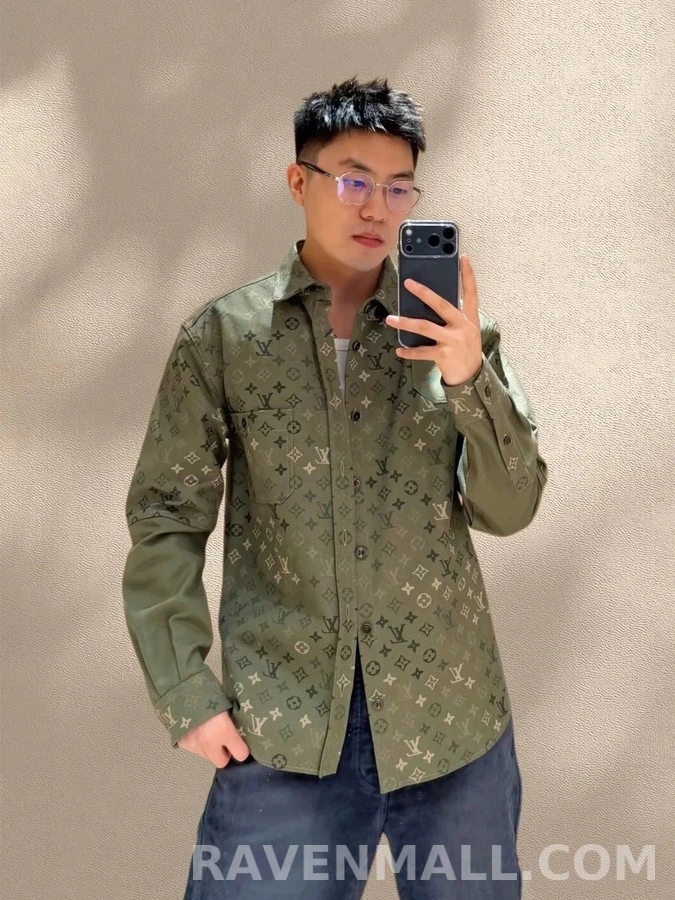 루이비통 루이비통 모노그램 워크웨어 셔츠 상세 이미지