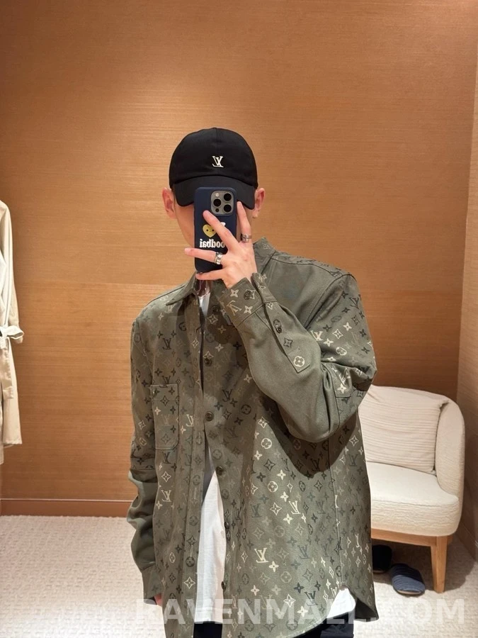 루이비통 루이비통 모노그램 워크웨어 셔츠 상세 이미지