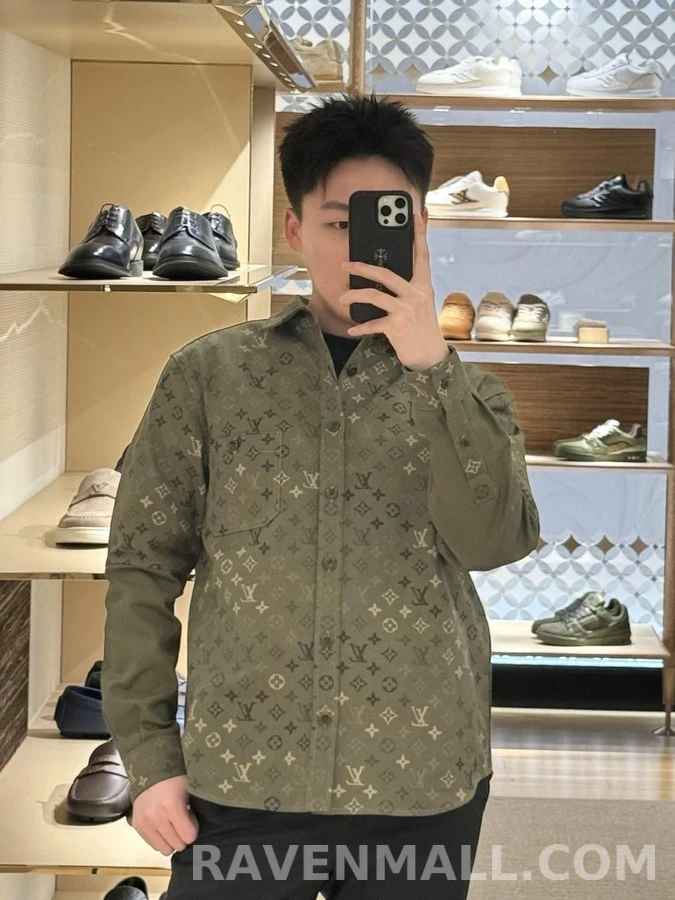 루이비통 루이비통 모노그램 워크웨어 셔츠 상세 이미지
