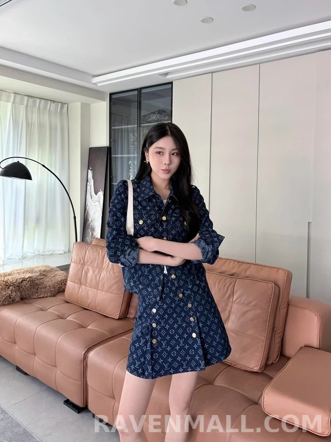 루이비통 루이비통 모노그램 자카드 미니 스커트 상세 이미지