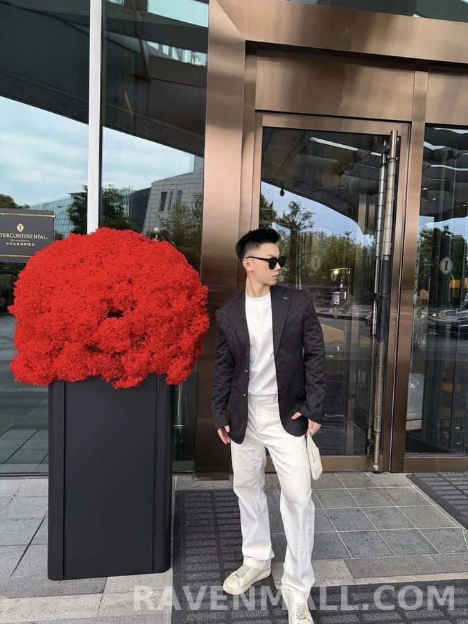 루이비통 루이비통 모노그램 자카드 블레이저 상세 이미지