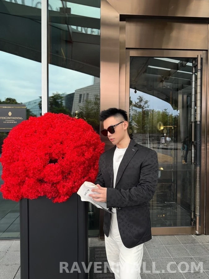 루이비통 루이비통 모노그램 자카드 블레이저 상세 이미지