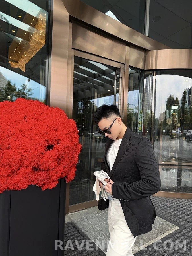 루이비통 루이비통 모노그램 자카드 블레이저 상세 이미지