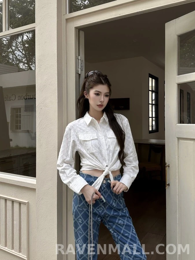 루이비통 루이비통 모노그램 자카드 셔츠 상세 이미지