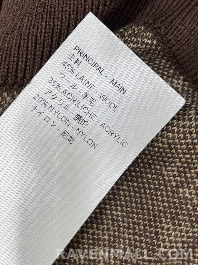 루이비통 루이비통 모노그램 자카드 스웨터 상세 이미지