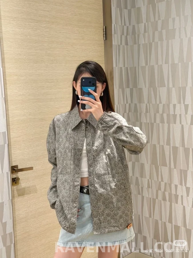 루이비통 루이비통 모노그램 자카드 재킷 상세 이미지