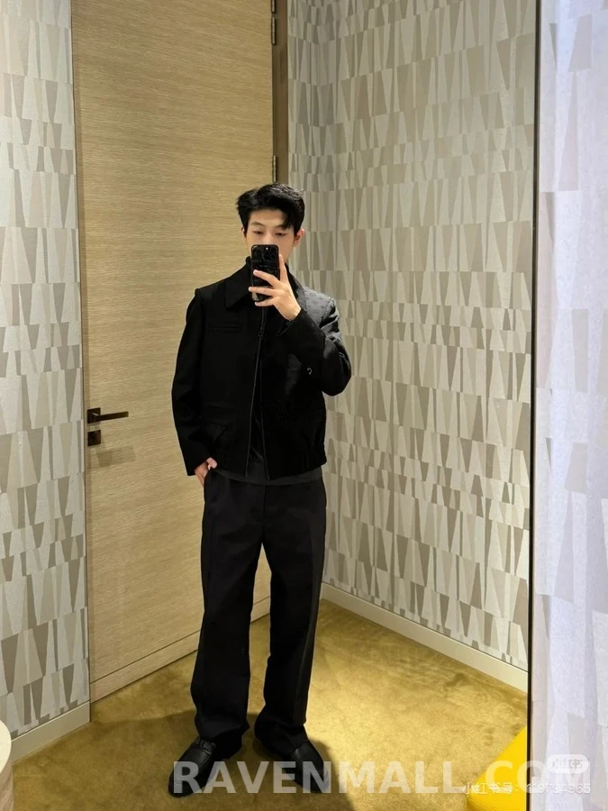 루이비통 루이비통 모노그램 자카드 카라 자켓 상세 이미지