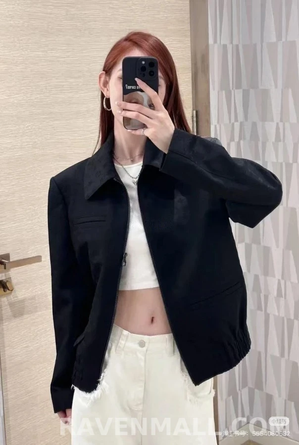 루이비통 루이비통 모노그램 자카드 카라 자켓 상세 이미지