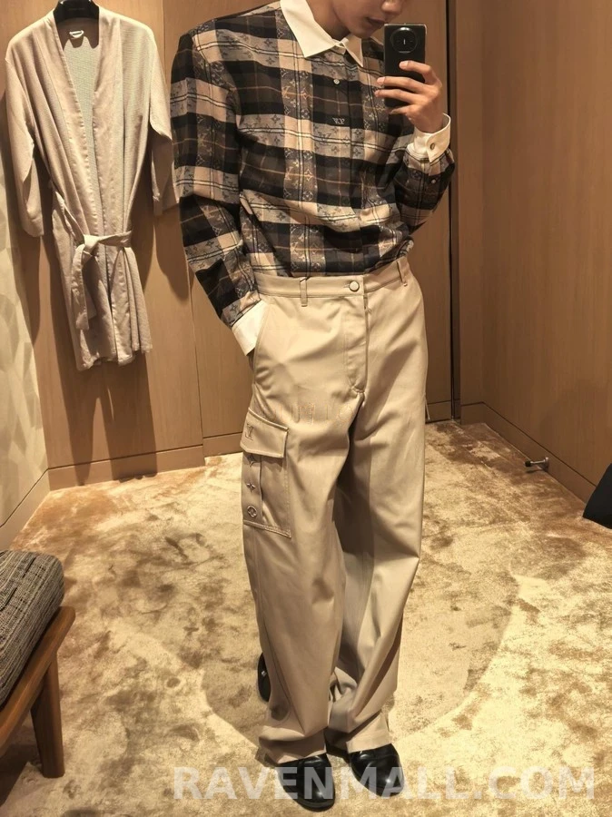 루이비통 루이비통 모노그램 카고 팬츠 상세 이미지