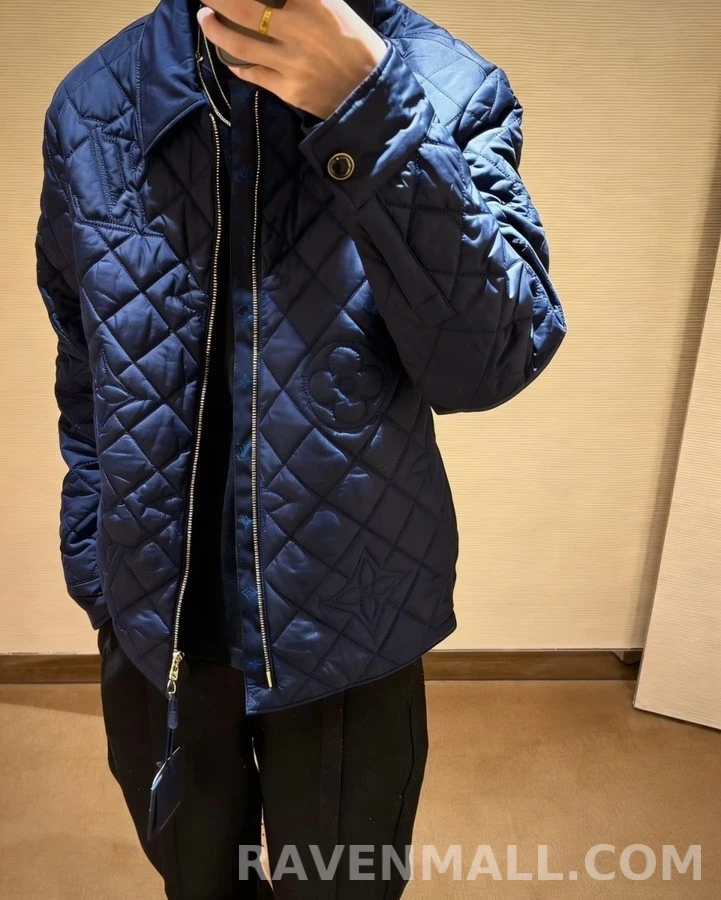 루이비통 루이비통 모노그램 퀼팅 자켓 상세 이미지