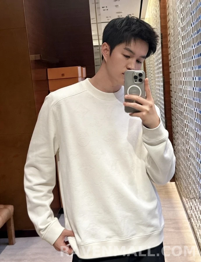 루이비통 루이비통 모노그램 크루넥 맨투맨 상세 이미지