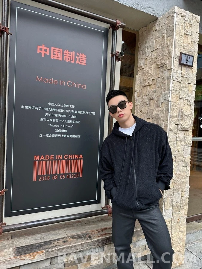 루이비통 루이비통 모노그램 타월 코튼 집업 후드 상세 이미지