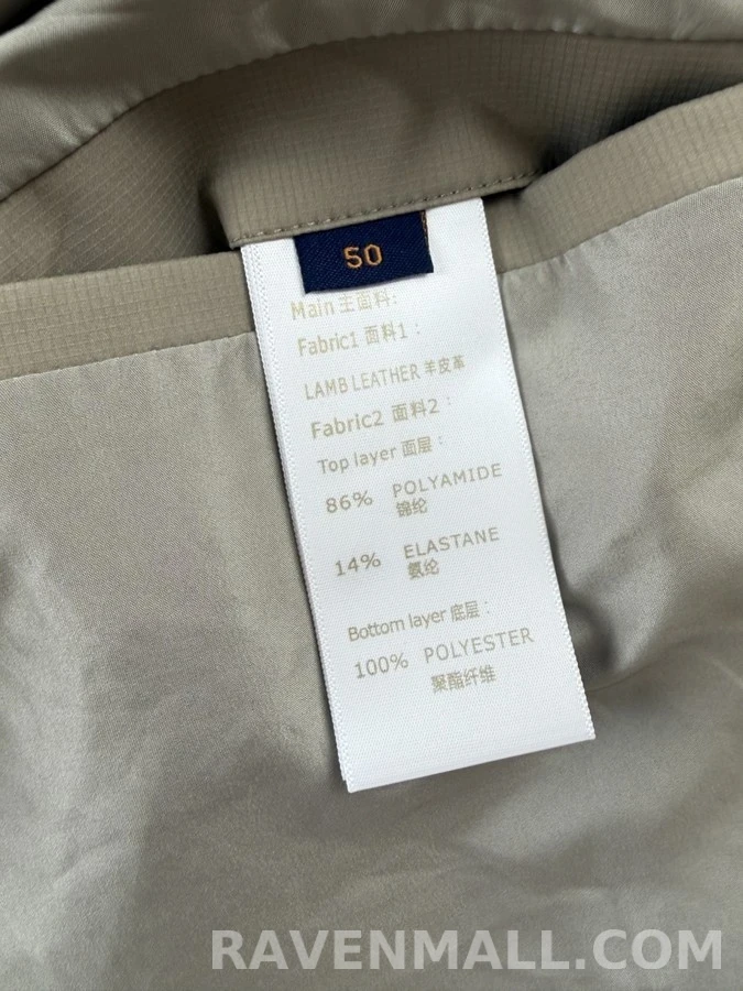 루이비통 루이비통 모노그램 퍼포레이티드 가죽 자켓 상세 이미지