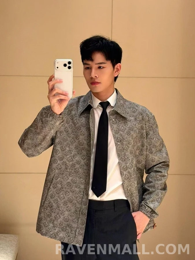루이비통 루이비통 모노그램 프린트 재킷 상세 이미지