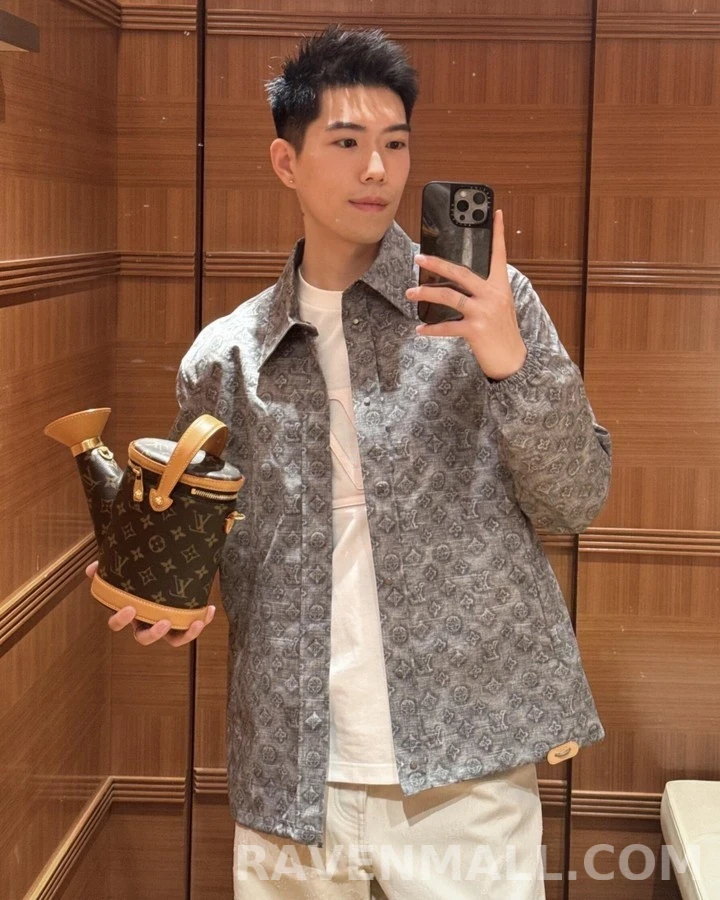 루이비통 루이비통 모노그램 프린트 재킷 상세 이미지